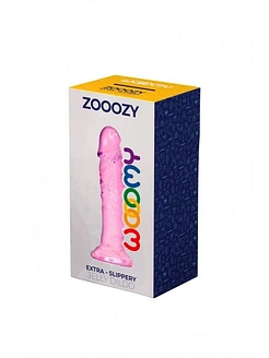 Фалоімітатор Wooomy Zooozy, присоска, сумісний з трусиками для страпона, довжина 14,7см, діам. 3,7см