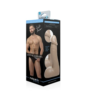 Фалоімітатор Fleshjack Boys: Griffin Barrows Dildo, за зліпком пеніса порноактора