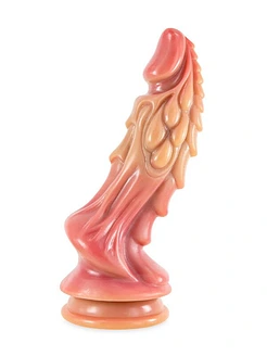 Фентезійний фалоімітатор Kong Silicone The Dragon, довжина 21,5 см, діаметр 6,2 см, для фістингу