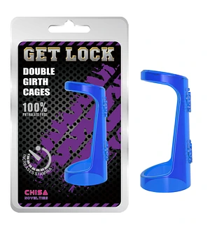 Ерекційне кільце Chisa Get Lock Double Girth Cages з двома кріпленнями