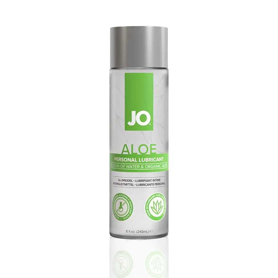 Змазка на водній основі System JO H2O Organic Aloe, зволожувальний та заспокійливий ефект