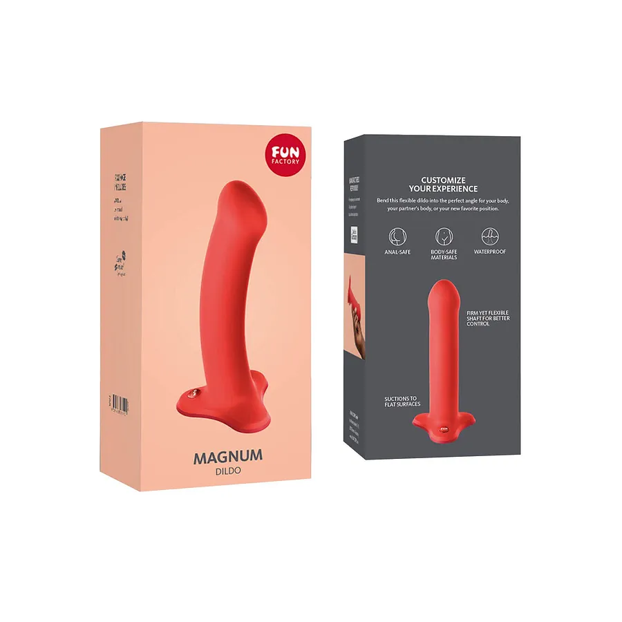 Фалоімітатор Fun Factory MAGNUM, дуже гнучкий