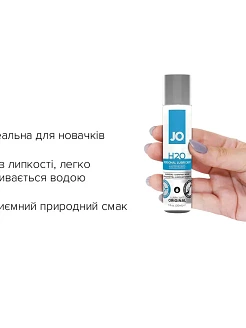 Лубрикант на водній основі System JO H2O ORIGINAL оліїста і гладенька, рослинний гліцерин