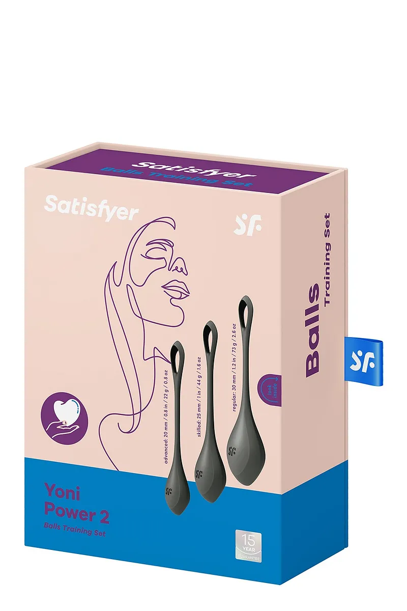 Набір вагінальних кульок Satisfyer Yoni Power 2
