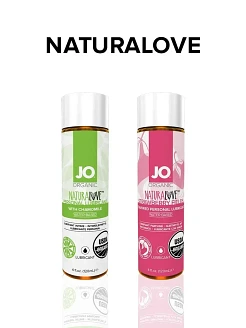 Лубрикант на водній основі System JO NATURALOVE - ORGANIC з екстрактом листя агави та ромашки
