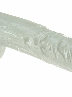Фалоімітатор ADDICTION Pearl 8.5" Dildo with Balls, віброкуля в подарунок