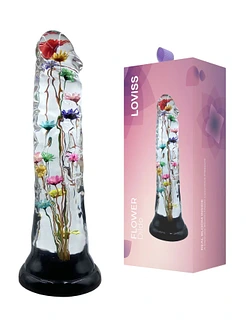 Дилдо Loviss Helichrysum Dildo, справжні квітки безсмертника всередині