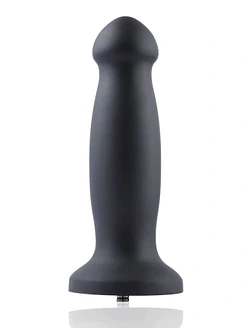 Силіконовий фалоімітатор для секс-машин Hismith 7.2" Black Silicone Anal Dildo, система KlicLok
