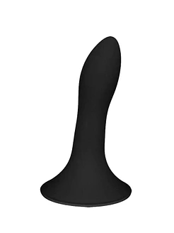 Дилдо з присоскою Adrien Lastic Hitsens 5 Black, відмінно для страпона, діаметр 2,4 см, довжина 13см