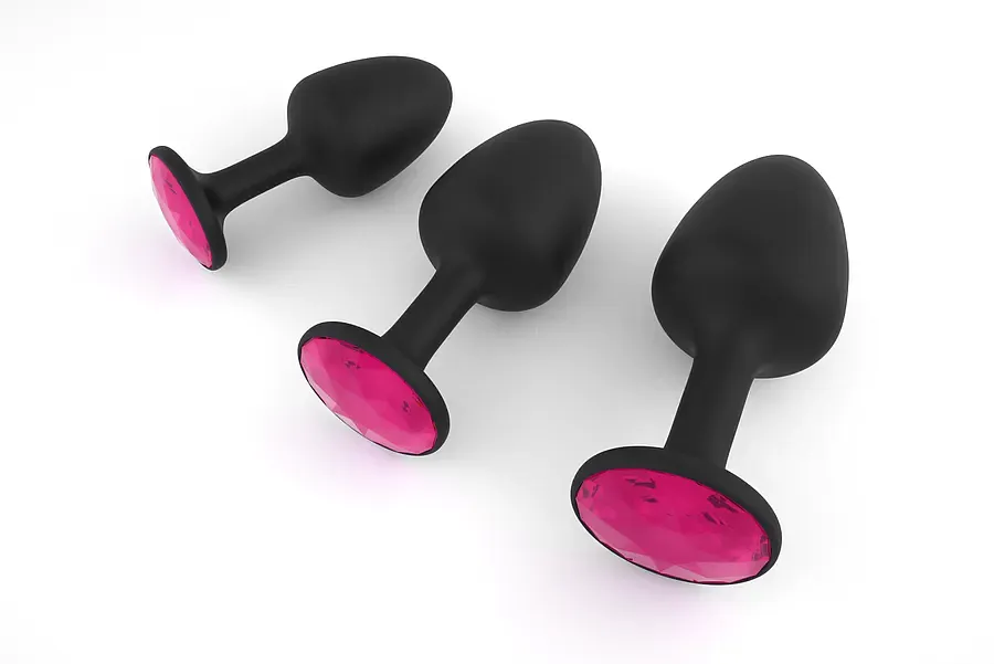 Анальна пробка Dorcel Geisha Plug Ruby