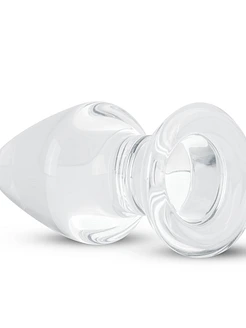 Скляна анальна пробка Gildo Glass Buttplug No. 25