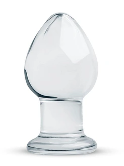 Скляна анальна пробка Gildo Glass Buttplug No. 26
