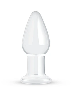 Скляна анальна пробка Gildo Glass Buttplug No. 24