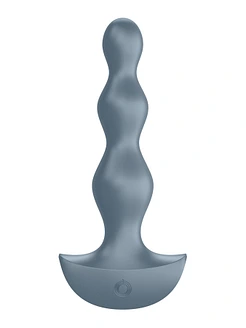 Анальний стимулятор-намистини з двома моторами Satisfyer Lolli-Plug 2 ice blue