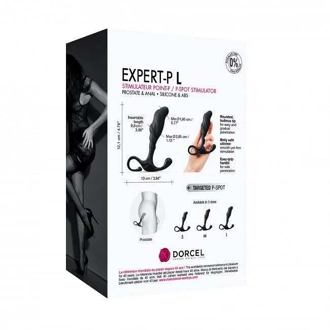 Ручний ергономічний масажер простати Dorcel Expert P