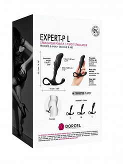 Ручний ергономічний масажер простати Dorcel Expert P