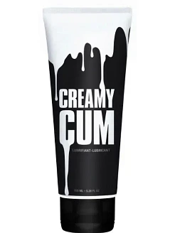 Лубрикант, який імітує сперму Creamy Cum на гібридній основі з олією звіробою