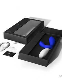 Масажер простати LELO Loki Wave Federal Blue, 2 мотори, манливий рух + стимуляція промежини
