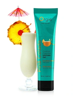 Їстівний лубрикант на водній основі Orgie Lube Tube , , смак та аромат піна колади