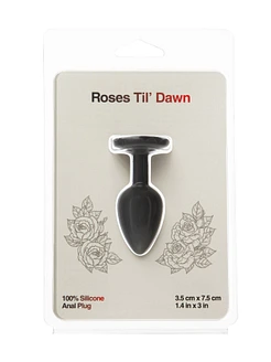 Анальна пробка BMS Roses Til’ Dawn Silicone Anal Plug