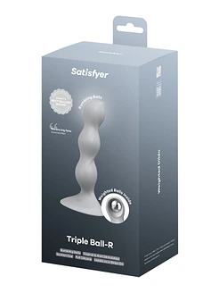 Анальний стимулятор-намистини Satisfyer Triple Ball-R