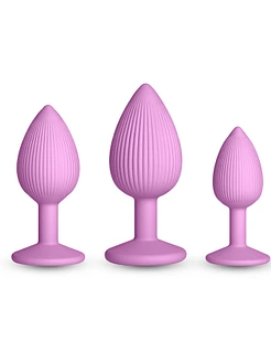 Набір анальних пробок NS Novelties INYA - Triple Ace Kit - Blush