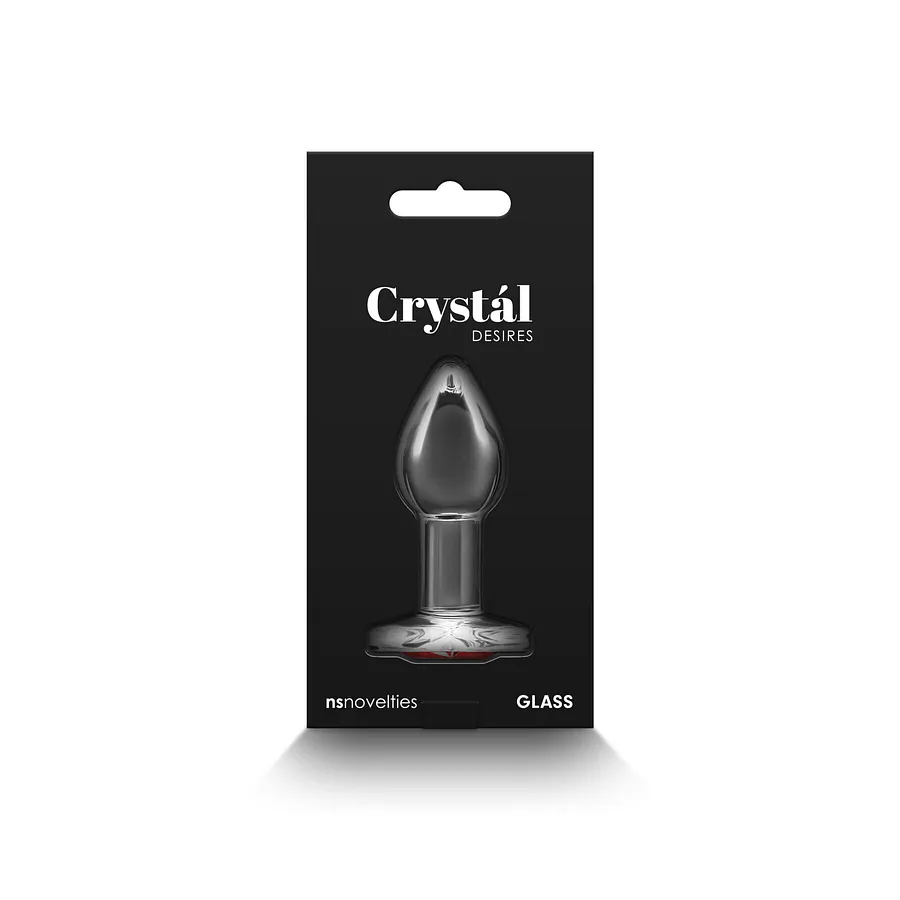Скляна анальна пробка NS Novelties Crystal - Desires