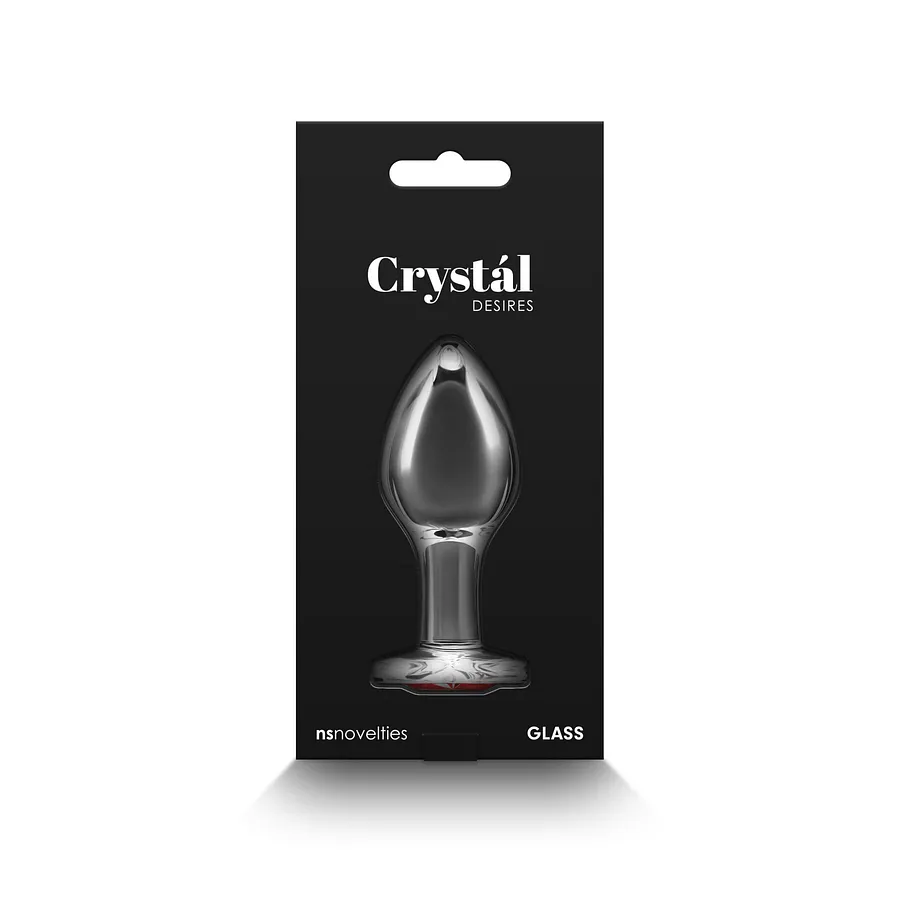 Скляна анальна пробка NS Novelties Crystal - Desires