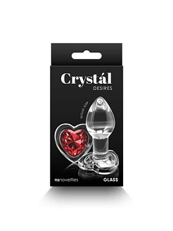 Скляна анальна пробка NS Novelties Crystal - Desires