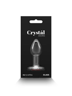 Скляна анальна пробка NS Novelties Crystal - Desires