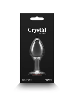 Скляна анальна пробка NS Novelties Crystal - Desires