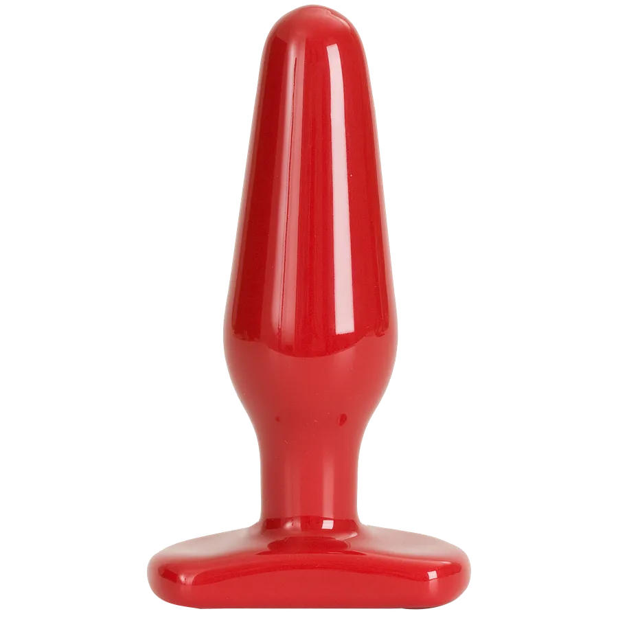 Анальна пробка Doc Johnson Red Boy - Medium 5.5 Inch, макс. діаметр 4 см