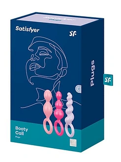 Набір анальних іграшок Satisfyer Plugs (set of 3) - Booty Call, макс. діаметр 3 см