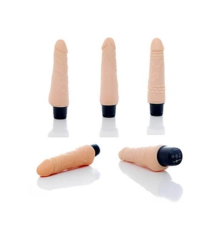 Вібратор реалістичний Blush DR. SKIN Dr.David 21,5 см тілесний
