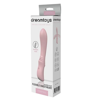 Вібратор гнучкий класичний Dream Toys Essentials Sweetheart рожевий