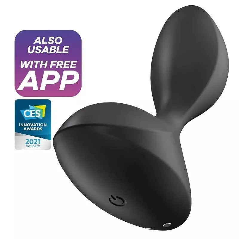 Анальна смарт пробка Satisfyer Sweet Seal із вібрацією чорна