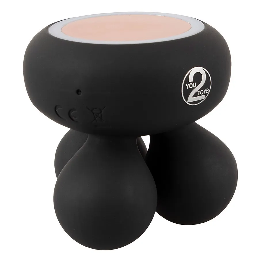 Міні-масажер з функцією підігріву, універсальний CUPA Warming Mini Massager чорний