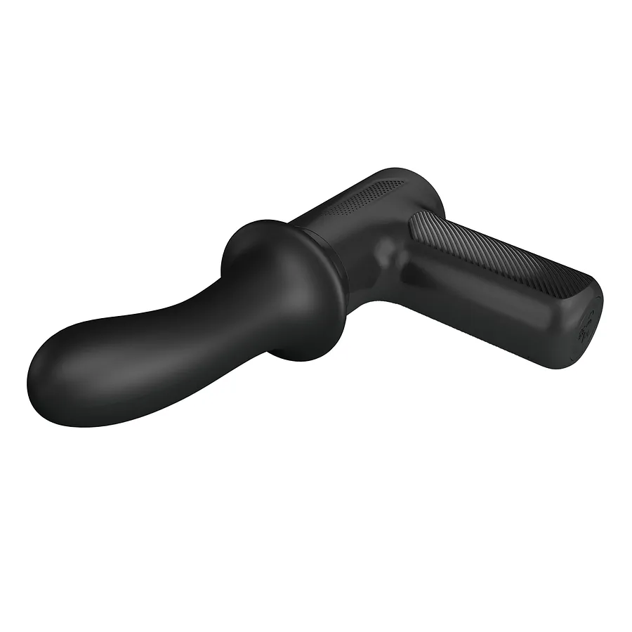 Вібромасажер пістолет Dj Doctor Massage Gun чорний, 12.1 х 3.8 см
