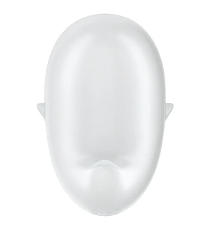 Вакуумний вібратор стимулятор Satisfyer Cutie Ghost білий, 9.1 см