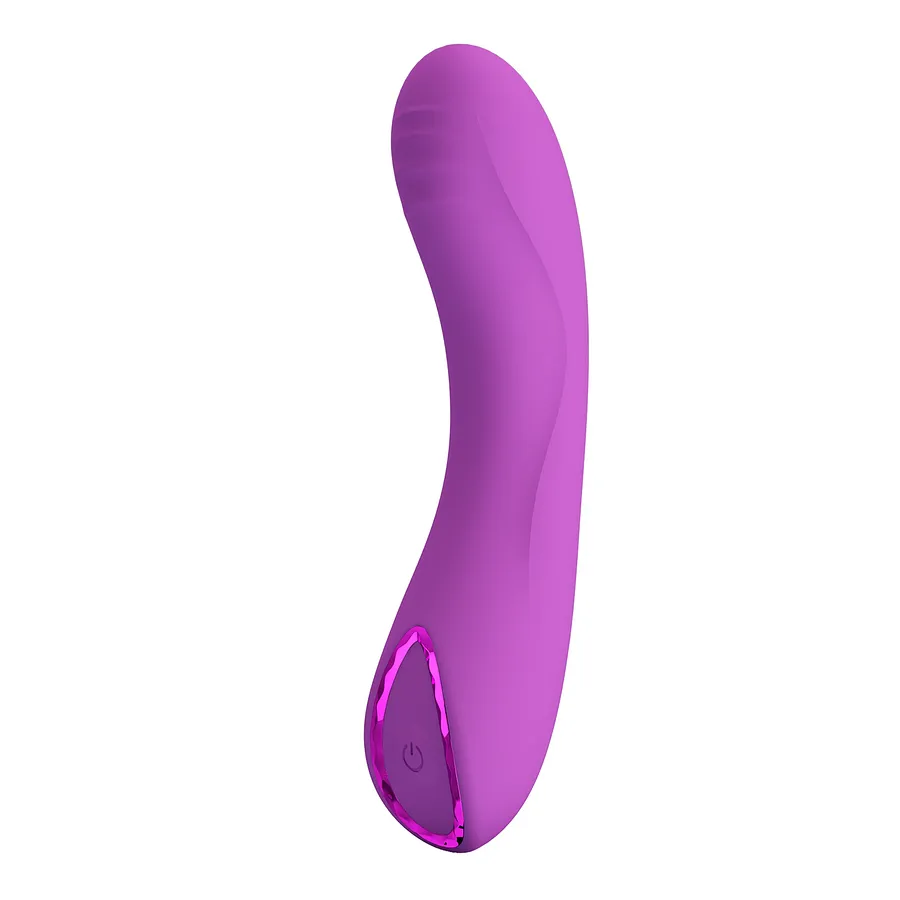 Вібратор для точки G Pretty Love Dj Dick фіолетовий, 12.7 х 2.7 см