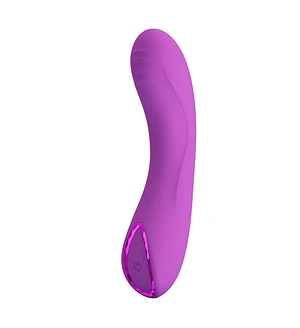 Вібратор для точки G Pretty Love Dj Dick фіолетовий, 12.7 х 2.7 см