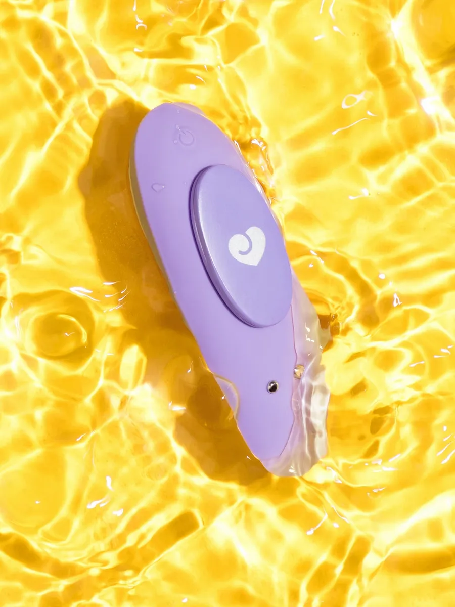 Вібратор в трусики з пультом Lovehoney Mon Ami Panty Vibrator для клітора, бузковий