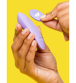 Вібратор в трусики з пультом Lovehoney Mon Ami Panty Vibrator для клітора, бузковий