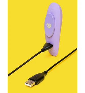 Вібратор в трусики з пультом Lovehoney Mon Ami Panty Vibrator для клітора, бузковий