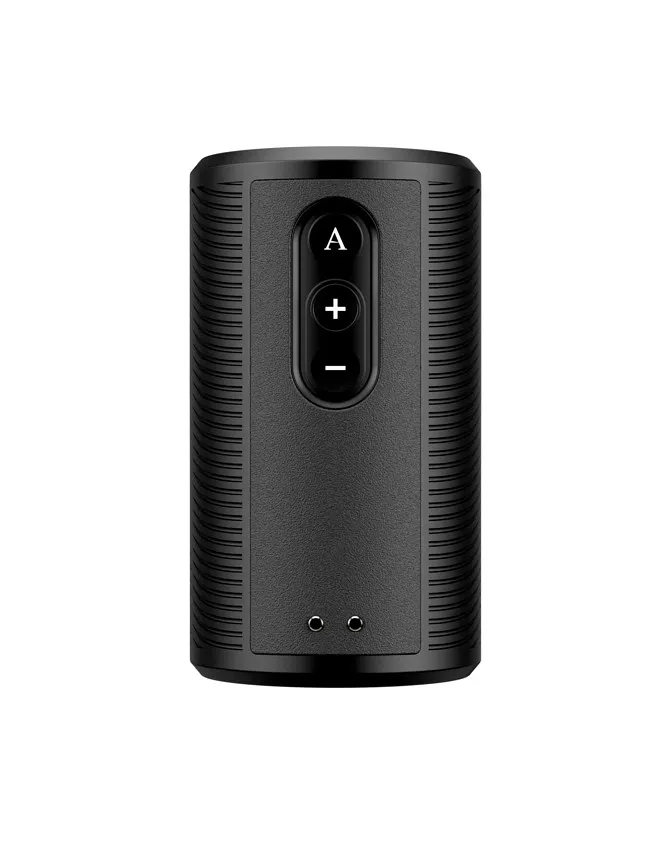 Вібруючий мастурбатор Arcwave Zing Black, відкритий, чорний