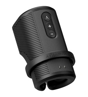 Вібруючий мастурбатор Arcwave Zing Black, відкритий, чорний
