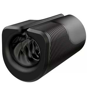 Вібруючий мастурбатор Arcwave Zing Black, відкритий, чорний