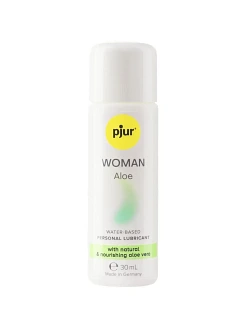 Лубрикант на водній основі Pjur Woman Aloe , з екстрактом алое, зволожувальний, без парабенів