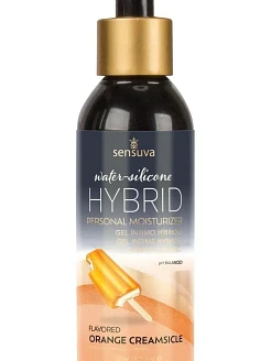 Лубрикант водно-силіконова Sensuva Hybrid Creamsicle без цукру, можна для оральних пестощів
