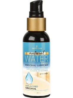 Лубрикант на водній основі Sensuva Natural Water-Based , без гліцерину та парабенів